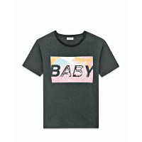 For Him <br>Saint Laurent黑色BABY Tee $2,990（H）