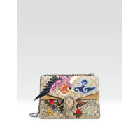 For Her <br>Gucci Dionysus雀鳥花卉刺繡手袋 $33,800（B）