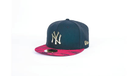 NY字樣黑×紅色迷彩59FIFTY Cap帽 $399
