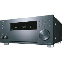 Onkyo旗艦AV擴音機TX-RZ900支援DTS:X及Dolby Atmos 5.2.2音效，可自行配搭出不同環繞聲組合。售價：$11,800（B）