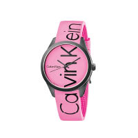 Calvin Klein colour粉紅色腕錶 未定價
