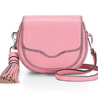 REBECCA MINKOFF粉紅色Saddle Bag $2,490（H）