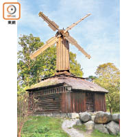風車不是荷蘭專利，瑞典南部的Oland地區亦曾利用風力為磨坊提供動力。