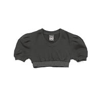 黑色公主袖Cropped Tee $2,499