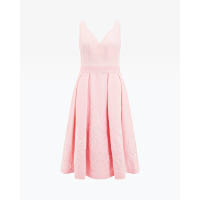 粉紅色織花圖案連身裙 $5,895