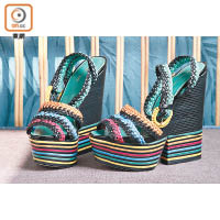 Boavista彩色織皮船踭涼鞋 $9,550