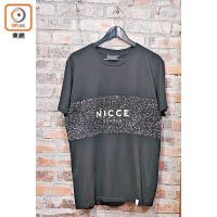 NICCE LONDON黑色Logo Tee $390