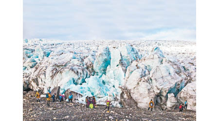 一眾「環保大使極地考察團」的成員前往極地考察，研究城市化對環境的影響。