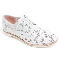 白色花卉圖案Dandy Shoes $1,290