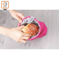 平常到麵包店買麵包做早餐的，不妨用麵包袋代替膠袋，支持環保。
