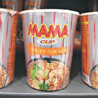 第3位：<br>MAMA Shrimp Tom Yum FlavourM 約HK$2.5）11.5 Baht（約HK$2.5）