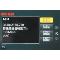ZS110具備4K@25p拍片畫質，而且擁有100Mbps傳輸率，細緻程度可見一斑。