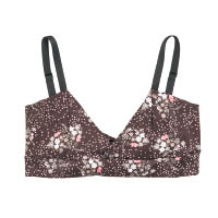 LIVE THE PROCESS黑色碎花圖案Sports Bra $1,100