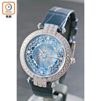 Premier Pearly Lace Automatic 36 mm 18K白金錶殼 HK$26.6萬