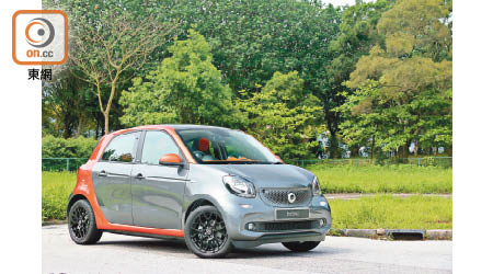 smart forfour 售價：$192,000