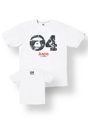 AAPE 4周年限量版黑色猿顏迷彩Tee連蠟燭套裝 $699