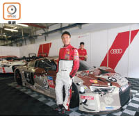 香港車手李英健在首回合取得亞軍，對於未來賽事充滿信心。