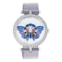 Lady Arpels Papillon Extraordinaire白K金及鑽石腕錶 $67.2萬