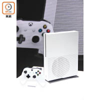 Xbox One S 500GB以Robot White為主要色調，售價由299美元起。