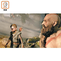 《God of War》主角Kratos老咗又殘咗，仲做埋「帶子洪郎」，佬味十足！（推出日期︰待定）