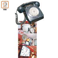 舊家電<br>撥輪式電話、電飯煲、電風扇、古董時鐘……這些舊式電器現在香港已經買少見少，阿Dick感慨地說：「年輕人可能連怎樣使用它們也不懂。」