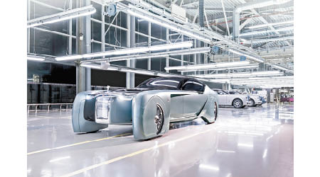 Rolls-Royce VISION NEXT 100為概念車款。