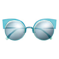 FENDI Eyeshine湖水藍色太陽眼鏡 $4,290（M）