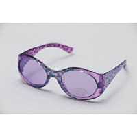 紫色碎花太陽眼鏡 $69（A）