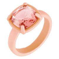 Jewel-y McHue-y珊瑚色水晶戒指 $1,660