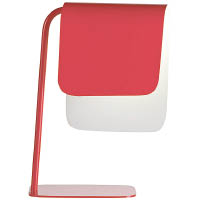 Plaid/Roche Bobois<br>帶有60至70年代經典燈具設計的影子，採用輕身金屬製成，有黑、白與紅三色。