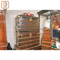 除LV外，另一法國殿堂級品牌Goyard的古董箱同樣大有市場。