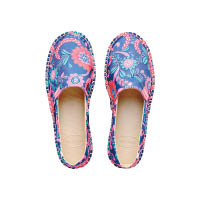 Havaianas×Liberty藍色印花帆布鞋 $398