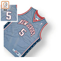 Champion #5<br>Jason Kidd Jersey $1,599