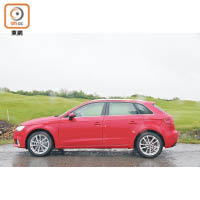 A3 Sportback Sport 1.0 TFSI是全新型號，相信會為市場帶來新衝擊。