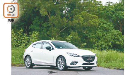 Mazda3 SKYACTIV-G 2.0 HV<br>售價：$255,500（包括Mazdaspeed Aero Kit，售價：5,600）