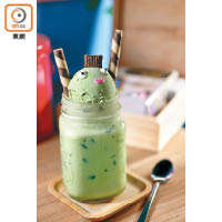 Green Tea Latte $69<br>以新鮮牛奶及韓國抹茶粉混合而成的Latte，奶味與茶香平衡，甘鮮甜美。