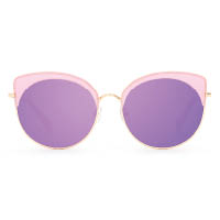 OH, DEAR粉紫色貓眼形太陽眼鏡 $1,690