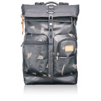 黑色水墨圖案Alpha Bravo Luke Roll Top Backpack $3,790