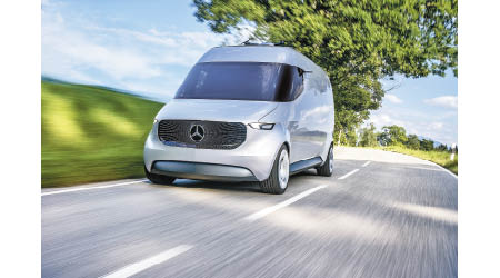 Vision Van搭載75kW的電動馬達，續航力達到270km。