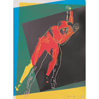 Andy Warhol《Speed Skater》（1983）