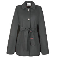 Claudie Pierlot黑色斗篷 $5,190（A）