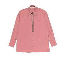 粉紅色頸飾恤衫 $5,499