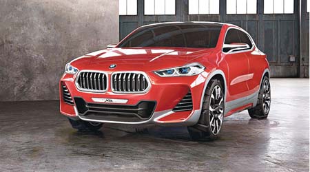 BMW Concept X2較早前在巴黎車展甚受歡迎。