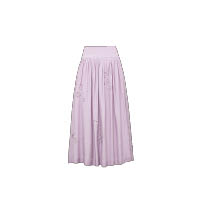 ESSENTIEL粉紫色通花圓枱長裙 $2,995（A）