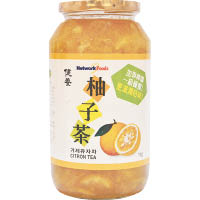 韓國製造健養蜂蜜柚子茶1公斤 $29.9<br>銷售分店：上/彌/尖
