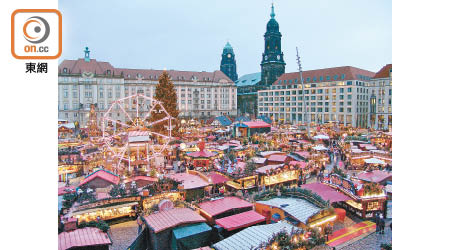 擁有230個攤檔的聖誕果子甜麵包市集，是德累斯頓最矚目的市集之一。