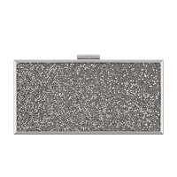 Sparkling Silver<br>Accessorize 銀色閃粉盒形手提包 $630（C）