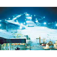 龍平渡假村是韓國最早的現代化滑雪場。