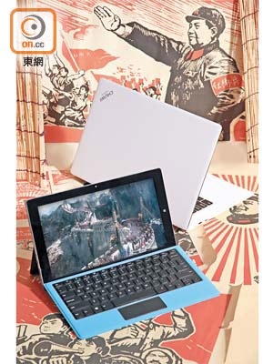 （上）LapBook 15.6 售價：$1,999<br>（下）Tbook 16 Power 售價：$2,999（連磁吸式鍵盤）