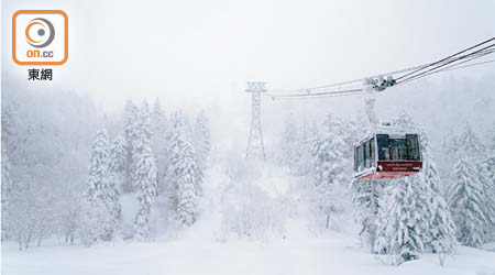大雪山旭岳纜車。